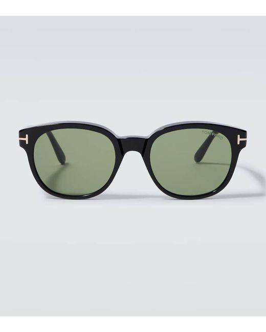 Occhiali Da Sole Rotondi Mert di Tom Ford in Brown da Uomo