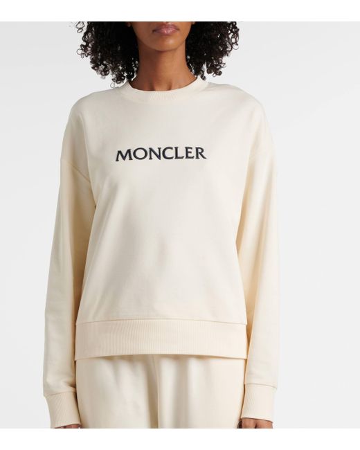 Moncler Natural Cotton Sweatshirt