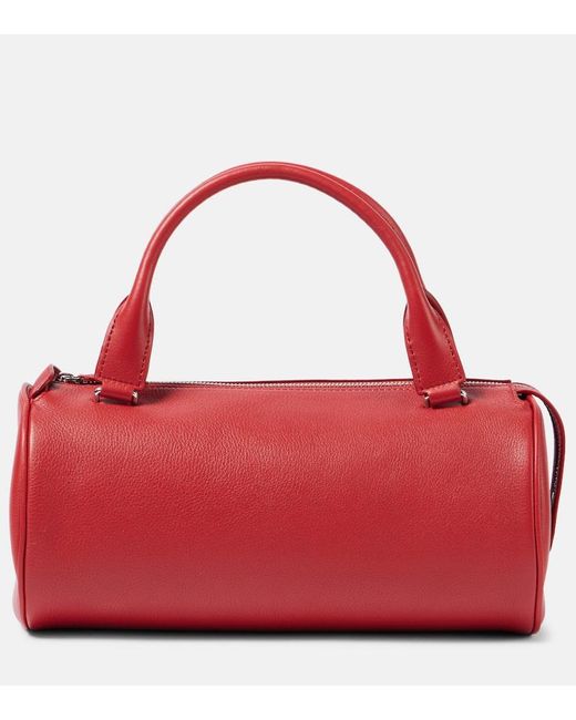 The Row Red Schultertasche Edith Small Aus Leder