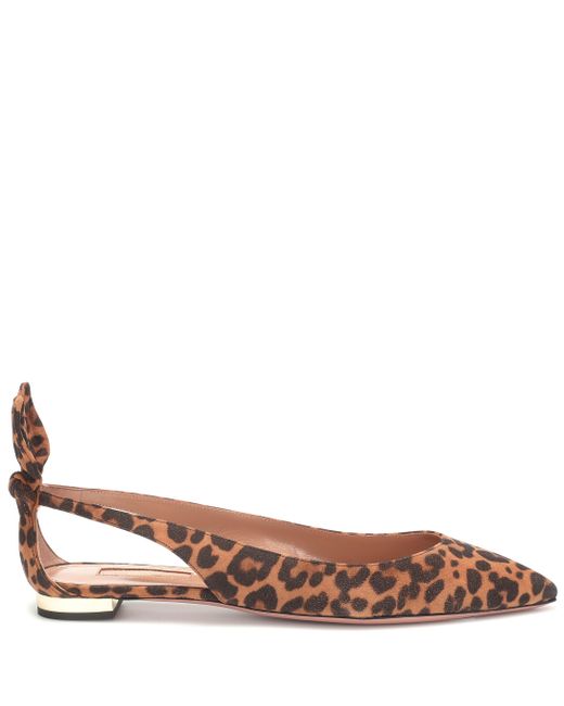 aquazzura deneuve ballet flats