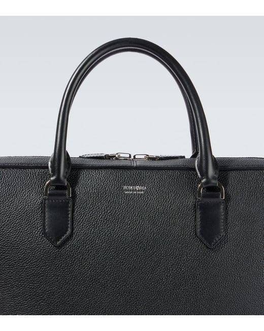 Maletin Elliot De Piel Tom Ford de hombre de color Black