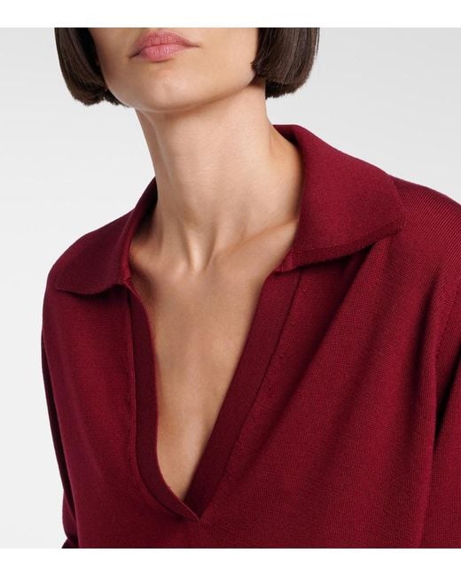 Gucci Red Wool Sweater