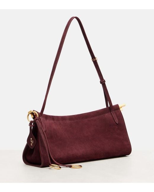 Borsa A Spalla Le Click Medium di Alaïa in Purple