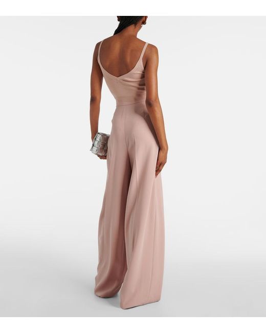 Max Mara Pink Cropped Knitted Tank Top