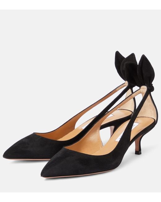 Aquazzura Black With Heel