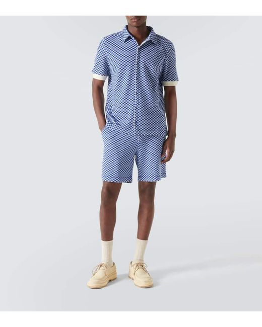 God's True Cashmere Bermuda-Shorts aus Kaschmir in Blue für Herren