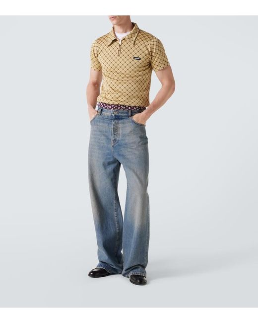 Polo di Miu Miu in Natural da Uomo