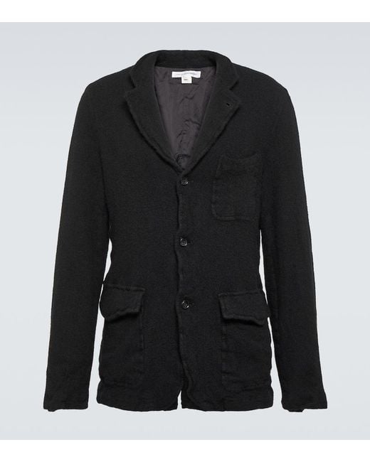 Comme des Garçons Black Wool-Blend Jacket for men