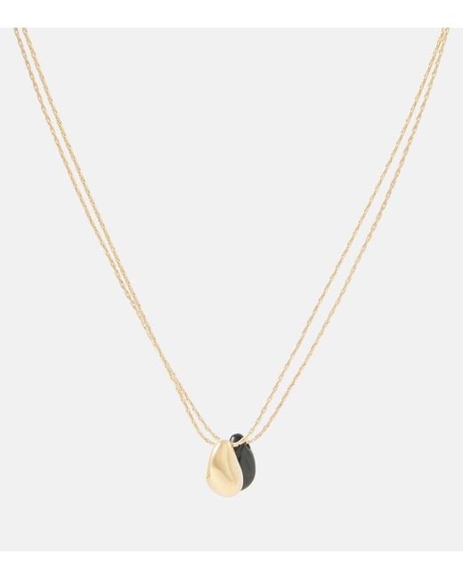 Isabel Marant Metallic Imala Pendant Necklace