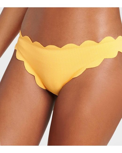 Braga de bikini Antibes de tiro bajo Marysia Swim de color Yellow