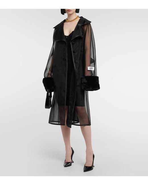 AMINA MUADDI Black Ami Leather Pumps