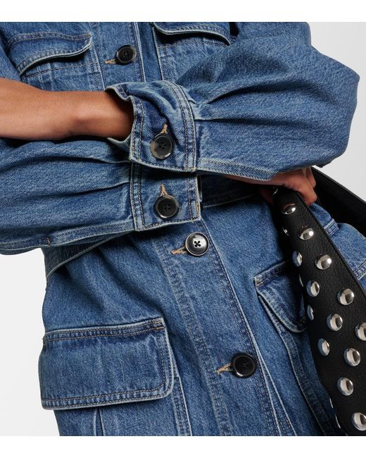 Veste En Jean FRAME en coloris Blue