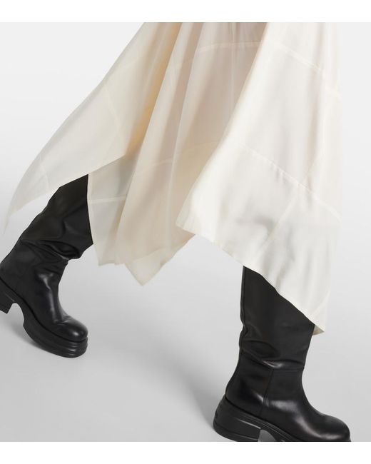 Robe Danube En Soie Joseph en coloris White