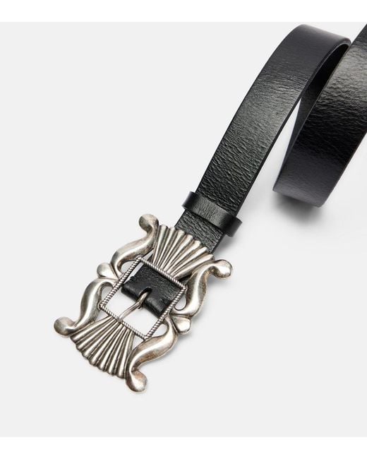 Polo Ralph Lauren Black Leather Belt