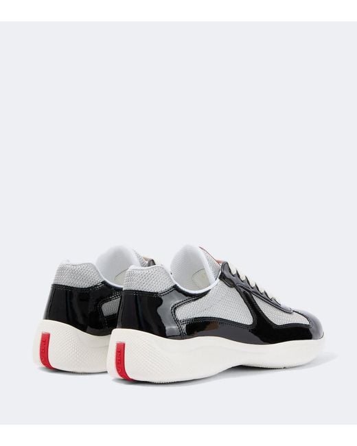 Prada White America's Cup Sneakers for men