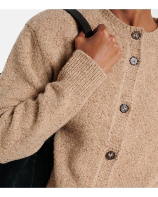 Rohe Brown Wool Cardigan