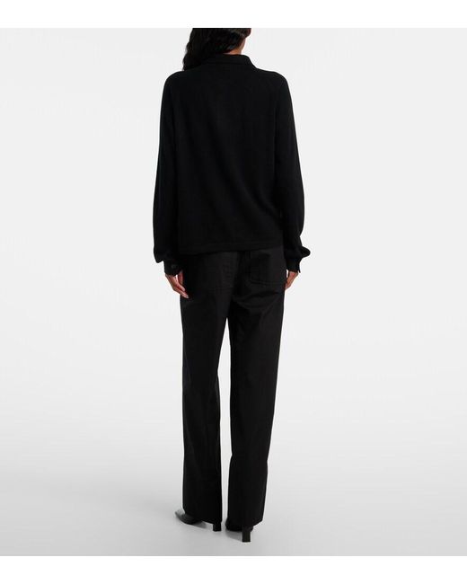 Totême  Black Cashmere Cardigan