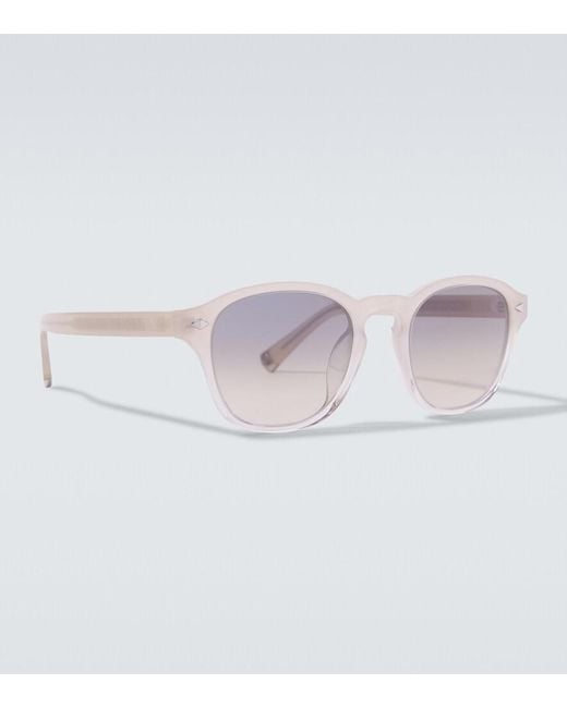 Brunello Cucinelli Natural Round Sunglasses for men