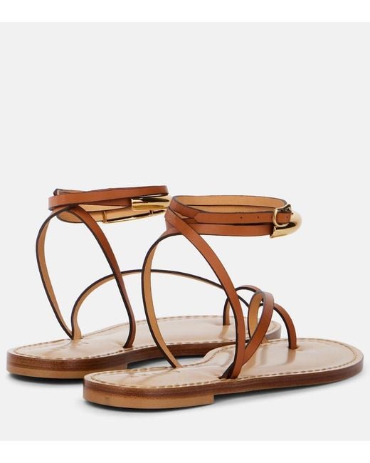 Amanu Brown Kalahari Leather Sandals