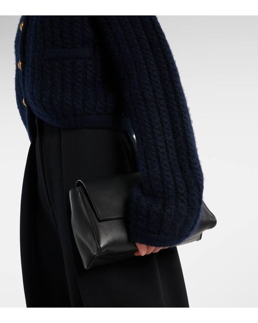 Khaite Blue Balser Cashmere And Mohair Cardigan
