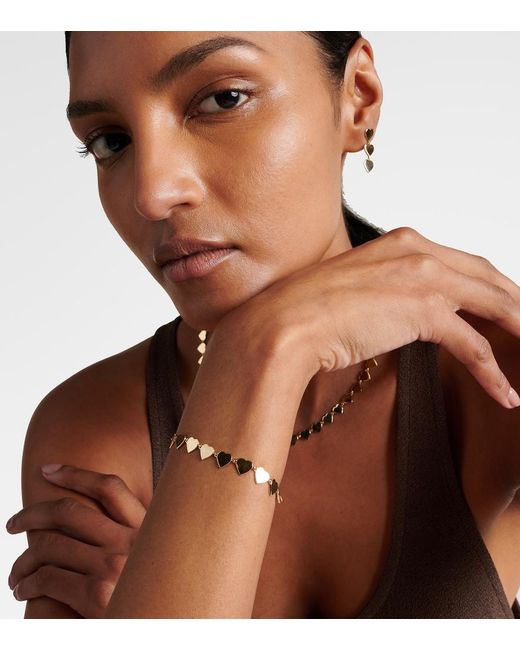 Sydney Evan Metallic Pure Heart Eternity 14Kt Bracelet