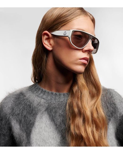Occhiali Da Sole Tronn di Moncler in Gray