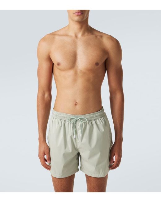 Fedeli Green Madeira Swim Trunks for men