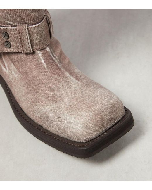 Acne Brown Balius Boots