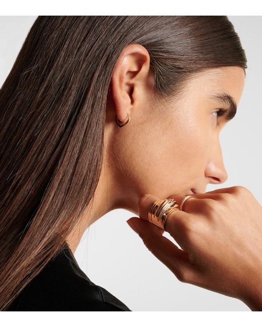 Repossi White Antifer 18Kt Rose Single Earring With Diamonds