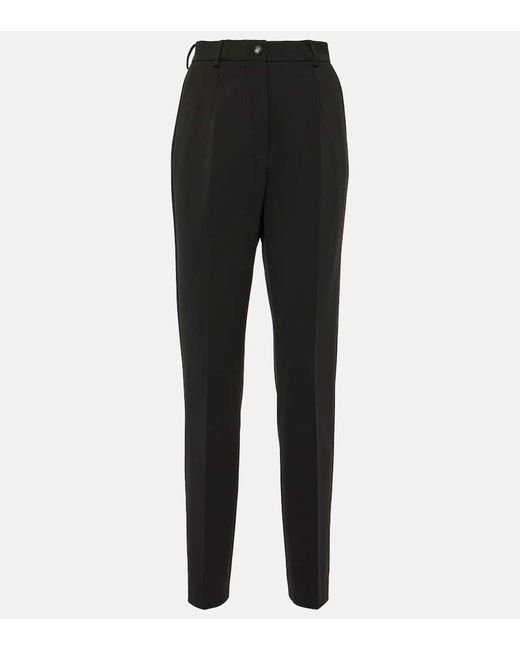Leggings De Tiro Alto Dolce & Gabbana de color Black