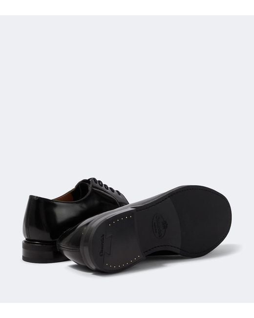 Church's Black Shannon 2.0 Patent Leather Derby Shoes for men
