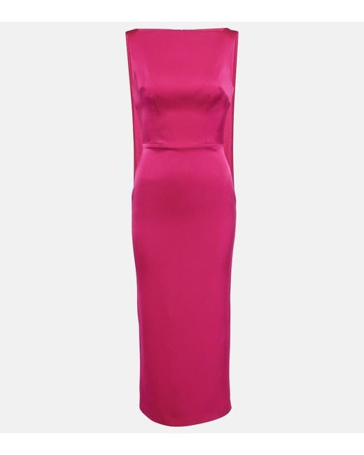 Abito Midi di Alex Perry in Pink