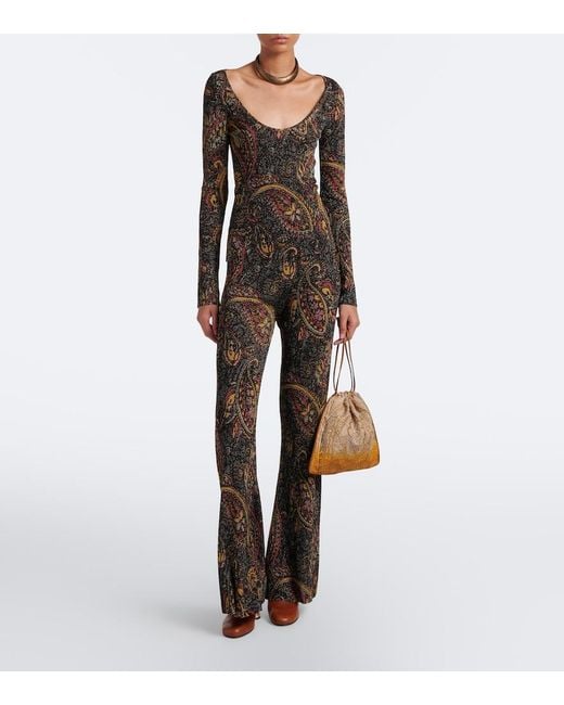 Etro Natural Clutch Small