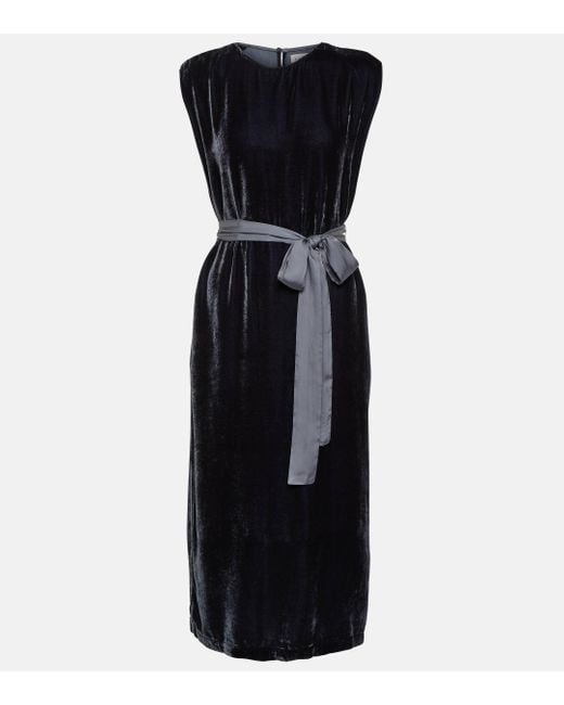 Velvet Black Kandace Midi Dress