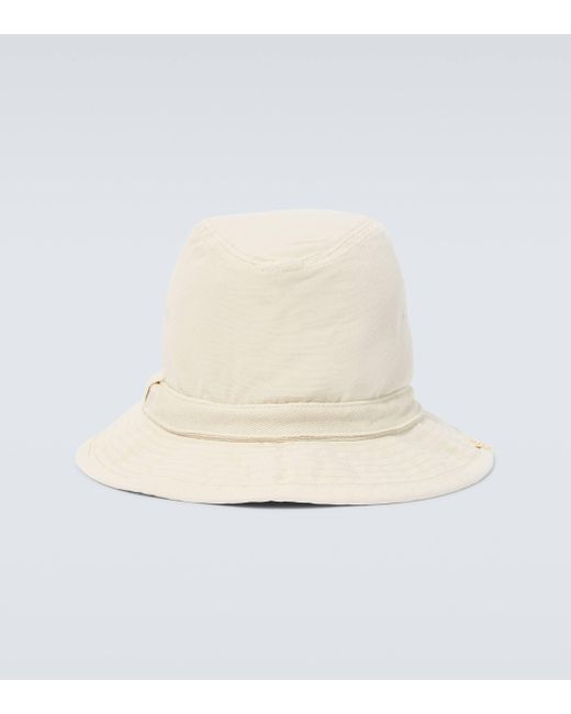 Visvim Natural Buckley Cotton Canvas Hat for men