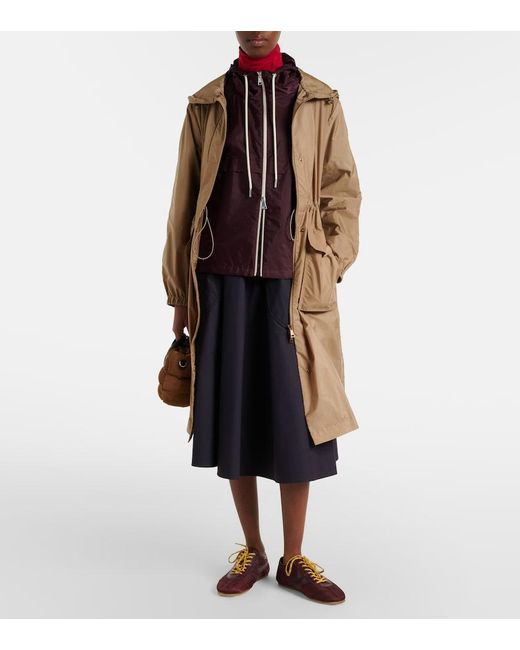 Moncler Natural Hiengos Hooded Parka