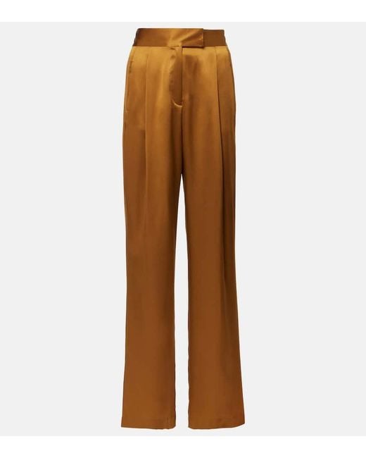 Pantaloni A Gamba Larga di The Sei in Brown
