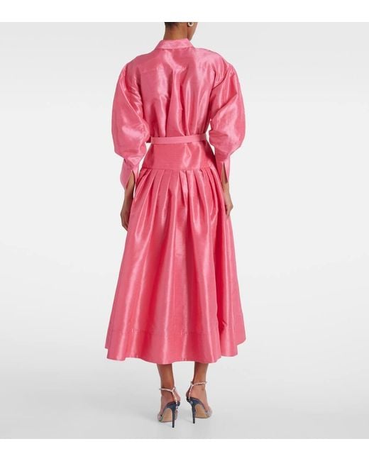 Rebecca Vallance Pink Hemdblusenkleid Maple