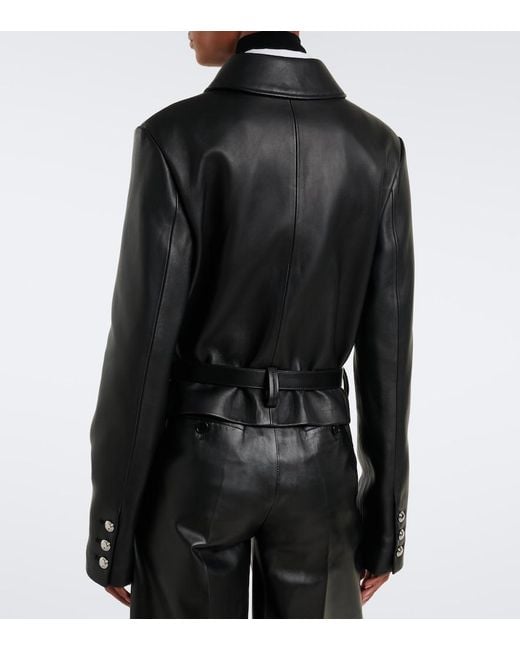 Altuzarra Black Simons Leather Jacket