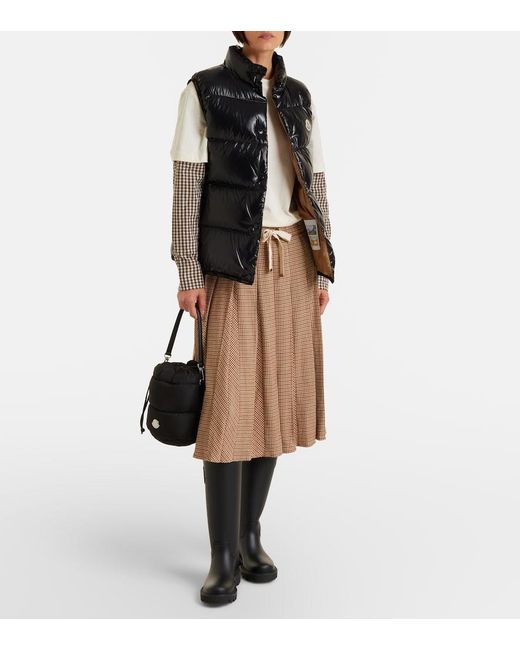 Moncler Black Badia Down Vest