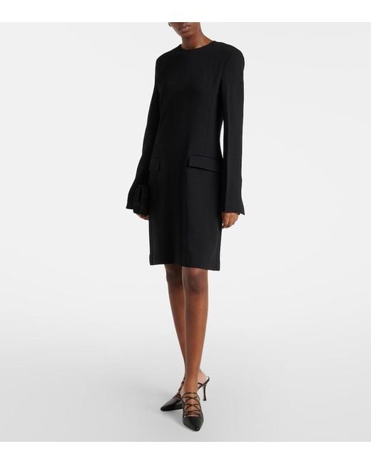 Manolo Blahnik Black Netas 90 Leather Mules