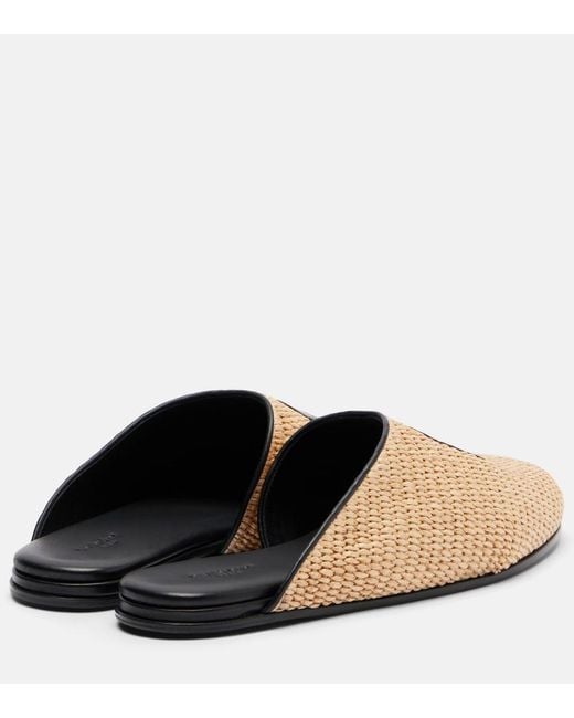 Givenchy Natural Slippers Label Mit Leder