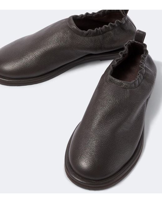 Studio Nicholson Brown Korine Leather Slip-On Shoes for men