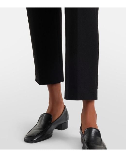 Joseph Black Coleman High-Rise Gabardine Pants