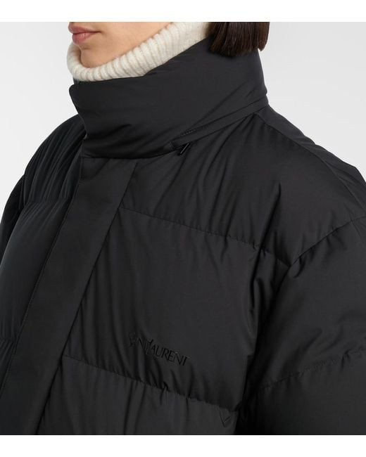 Saint Laurent Black Down Ski Jacket