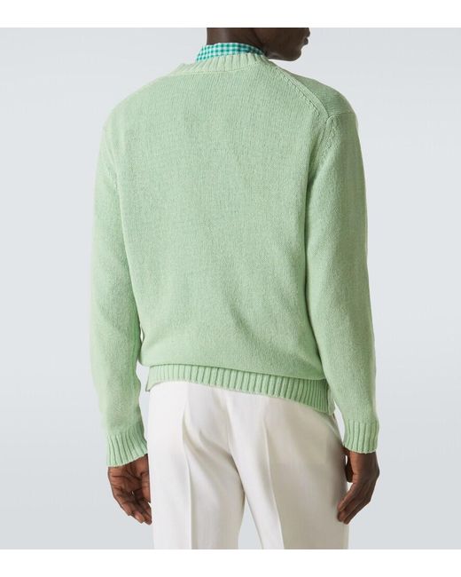Pull En Cachemire Auralee pour homme en coloris Green