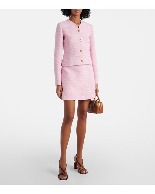 Giambattista Valli Pink Tweed Jacket