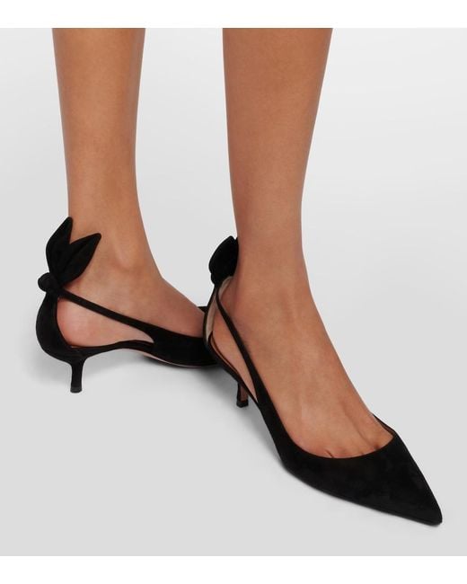 Aquazzura Black With Heel