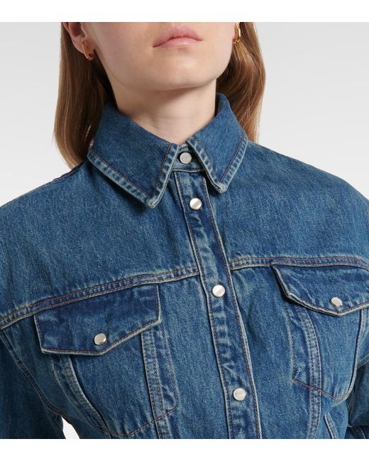 Wardrobe NYC Blue Denim Jacket
