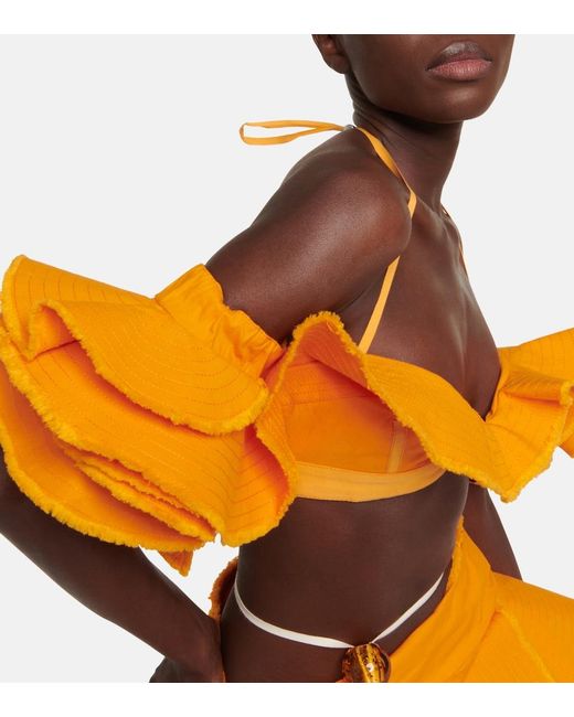 Jacquemus Orange Top